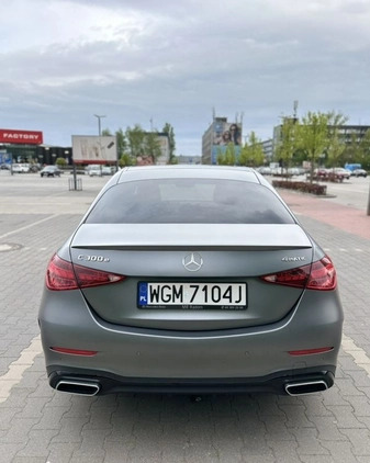 Mercedes-Benz Klasa C cena 112000 przebieg: 14500, rok produkcji 2023 z Warszawa małe 352